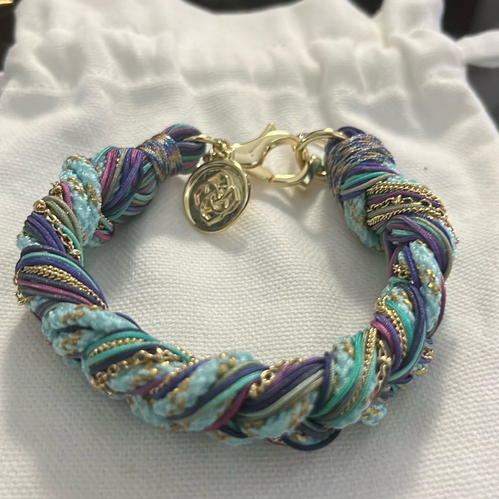 Kendra Scott chain braided bracelet